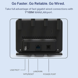 Tốc Độ Cao 4G Không Dây CPE Modem <span class=keywords><strong>Router</strong></span> Với Khe Cắm Sim LTE Mạng Hỗ Trợ Cho Nhà Văn Phòng Kết Nối Internet - Product Image 2