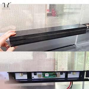 Led Crystal Panel P32 240X1000Mm Glas Venster Led Film Folie Led Display Scherm