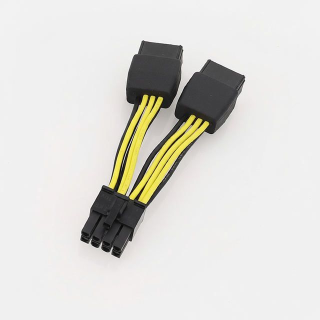 Dual 8pin to 8pin PCIE Power Cable for N-VIDIA T-esla Graphics Card Power Cable 8 Pin PCIE for P40 P100 K80 M40 M60 V100
