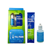 Kit Pembersih Layar Sensor Kamera Full-Frame 2 in 1 dengan Swab Mikrofiber 10 Buah 20mL Pembersih Anti-Debu Ramah Lingkungan