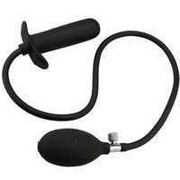 Grand dilatateur anal gonflable en silicone, ensemble de soins de massage corporel
