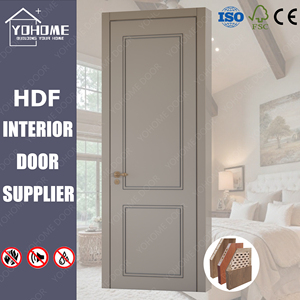 Cửa nội thất cao cấp Yohome bảo hành 5 năm, phòng ngủ biệt thự, phòng học, phòng tắm, chất liệu chắc chắn, thiết kế hiện đại, cửa nội thất 8 feet cho nhà ở - Product Image 1