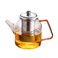 Théières en verre épaissi, cuisinières électriques en céramique, bouilloires, services à thé en verre pour la maison, théières en acier inoxydable à follicules