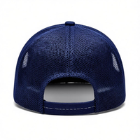 Casquette de baseball classique en maille respirante pour la vente en gros, casquette trucker en mousse à 6 panneaux avec logo brodé 3D personnalisé