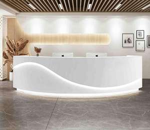 Comptoir de réception en marbre pour hôtel, bureau de vente, bar, entreprise, salle de sport, club, caisse, hôpital, supermarché - Product Image 3