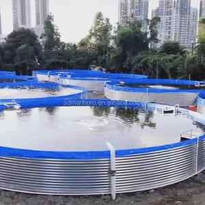 SDM grand équipement d'aquaculture commerciale d'aquarium de réservoir de poissons résistant pour l'élevage de tilapia d'<span class=keywords><strong>esturgeon</strong></span> et la mise en commun de poissons - Product Image 4