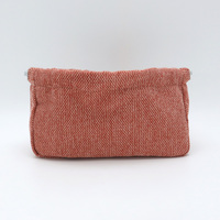 Sac seau en tissu pied-de-poule avec patch lettre, pochette tendance décontractée, fermeture à cordon réglable, sac à main portable