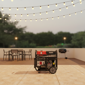 גנרטור דיזל מקורר אוויר, 4 פעימות, ביתי, 5-10 קילוואט, חד/תלת פאזי, חיצוני, קטן, 220V 380V 50Hz 12V DC - Product Image 2