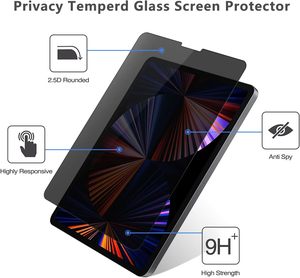 Nhà Máy Giá chống Peep Màn hình phim chống vân tay sự riêng tư Tempered Glass bảo vệ màn hình cho iPad không khí 5 / Pro 11 - Product Image 2