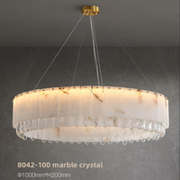 Lustre LED en cristal de cuivre de luxe, luminaire suspendu design moderne avec garantie de 2 ans pour villa, salon, salle à manger, hall