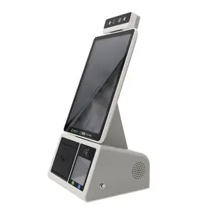 Wholesale desktop Touch Screen 10.1inch Android Linux OS self service kiosk with 58mm thermal printer NFC reader QR code scanner