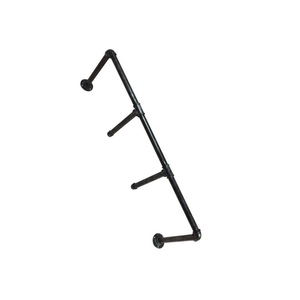 Book Shelf Modern <strong>Industrial</strong> Wall-Mount Iron <strong>Pipe</strong> BookShelf Bracket Vintage Retro Black <strong>Shelving</strong> Bookcase DIY Storage Kitchen - Product Image 6