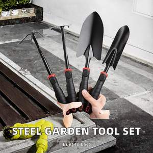Juego de Herramientas de Jardinería de Acero al Carbono de Alta Resistencia para Bricolaje, para Cavar - Product Image 2