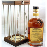 Support de présentation en métal pour bouteilles de whisky, bourbon, tequila