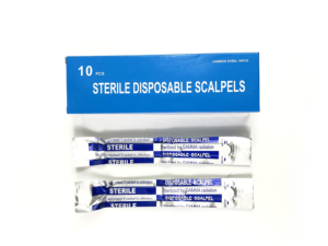 Dụng Cụ Phẫu Thuật Dùng Một Lần Lưỡi Dao Phẫu Thuật Vô Trùng 11 Có Tay Cầm - Product Image 6
