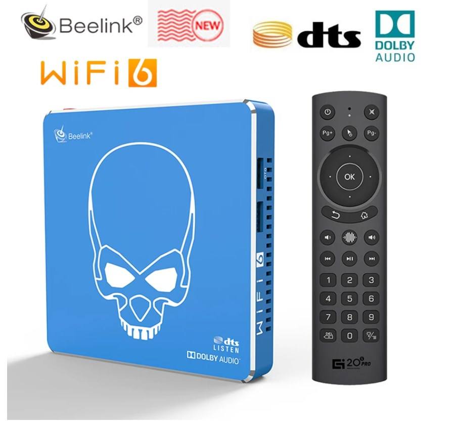 Beelink GT-King Pro WIFI 6 Amlogic S922X-H Android 9.0 Smart
