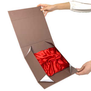 Hot Sale Foldable Folding Magnetic Hair Extension Wig Boxes with Custom Logo Design