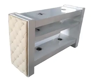 Kisen pink nail dryer fan table manufacture of nail dryer station with white top for customized nail drying station supplier