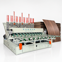 Machine de découpe verticale automatique de placage, équipement de découpe de panneaux de bois, découpe de placage de haute précision pour la production de meubles