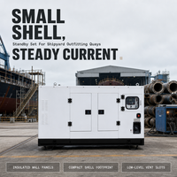 Générateur diesel Emeandiesel 150 KVA 200KW, groupe électrogène diesel avec ATS, livraison rapide en Éthiopie