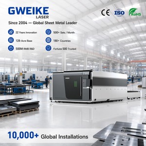 Machine de découpe laser à fibre CNC fermée 4000W AI LAS HIWIN pour la découpe de tôles en acier inoxydable – Offre Spéciale - Product Image 1