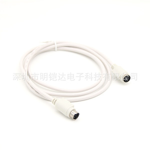 Ps2 Male To Female Extension <b>Cable</b> 6Pin Round Connector Copper Clad Steel Wire For Mouse <b>Keyboard</b> - Product Image 4