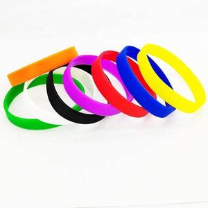 Bracelet en silicone avec logo personnalisé, bracelet de sport en caoutchouc souple, bracelet personnalisé lumineux pour cadeaux promotionnels - Product Image 2