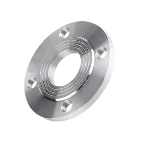 DN 50/65/80/100/125/150 Stainless Steel Flange Pipe Fittings Customized Flat Welding Flange