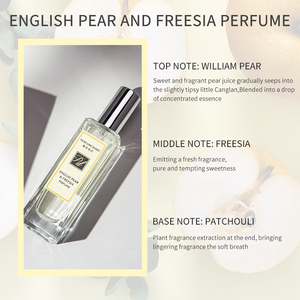 Venta al por mayor de fábrica JEAN MISS Eau de Toilette para <span class=keywords><strong>mujer</strong></span>, tamaño de muestra, spray portátil plano, <span class=keywords><strong>perfume</strong></span> <span class=keywords><strong>Blue</strong></span> Wind Chime English Pear Freesia - Product Image 6