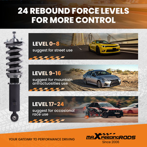 MaXpeedingrods <span class=keywords><strong>T7</strong></span> 24 Way Coilovers Amortisseurs Pour Mazda Miata MX5 1990-2005 NA NB - Product Image 4
