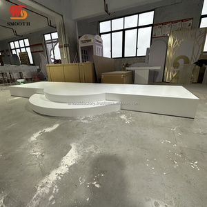 เวทีจัดงานแต่งงานขนาดใหญ่ทรงสี่เหลี่ยมผืนผ้าสีขาว - Product Image 6