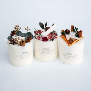Handmade Soy Wax Candle Packaging Boxes Birthday Christmas Valentines Day Candles Gifts Set Luxury Scented Candles