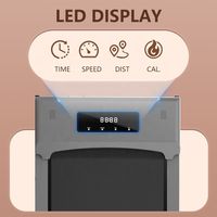 Venta Directa de Fábrica, Caminadora Eléctrica Inteligente Plegable Portátil para Interiores, Plataforma para Caminar con Construcción Metálica, Venta al Por Mayor