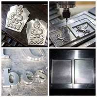 Routeur CNC AR 4040 6060 à faible coût, machine de gravure 3D haute précision pour le traitement des moules en aluminium, fer, acier et métal