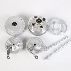 Factory-direct 16" Aluminum Alloy <b>Wheel</b> Hub with Dual Disc Brakes. - Product Image 2