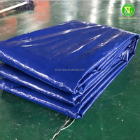 Bâche en tissu enduit PVC gris imperméable de haute qualité 550g 600g 650g 900 Gsm pour couverture de camion et tente de toit - Vente en gros