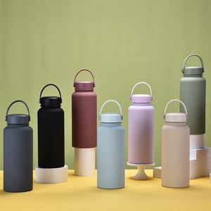 Bouteille d'eau isotherme en acier inoxydable à double paroi avec logo personnalisé OEM, 18 oz, 22 oz, 25 oz, 32 oz, 40 oz - Product Image 3