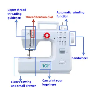 Coudre-máquina De coser automática para el hogar, máquina De Costura De FHSM-618 CE, China