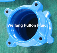 Fonte Ductile flexible accouplements universels pour tuyaux EN PEHD tuyau EN PVC utilisé dans l'eau EPDM joint en caoutchouc joint d'étanchéité