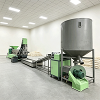 Granulateurs automatiques à une seule étape pour PET, PVC, PP, PE, HDPE, mini-machine de fabrication de granulés plastiques, extrudeuse plastique