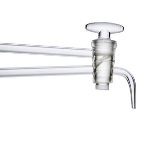 บิวเรตแก้วใสสำหรับห้องปฏิบัติการ แบบอัตโนมัติและกึ่งอัตโนมัติ พร้อมก๊อก PTFE แก้ว ขนาด 10-50 มล. รุ่น HS HS019 - Product Image 4