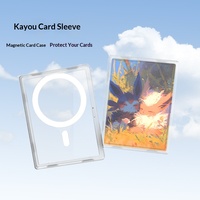 Étuis magnétiques transparents pour cartes TCG/Photos, compatibles avec les appareils iPhone