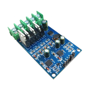 Módulo de placa de controlador de Motor <span class=keywords><strong>H</strong></span>-Bridge de 170W, alta potencia, CC, 5-30V, ciclo de trabajo de freno NMOS para 4 tubos NMOS externos, entrada PWM - Product Image 1