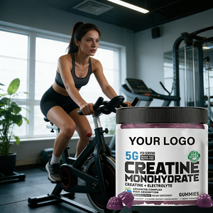 Gomme di Creatina Monoidrato Halal OEM 5g, Integratore Naturale di Vitamine ed Elettroliti, Energia Pre-Allenamento per Adulti, Supporto Muscolare e Immunitario - Product Image 6