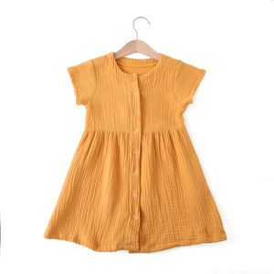 Le ragazze dei bambini primaverili ed estive vestono l'abbigliamento per ragazze <span class=keywords><strong>in</strong></span> <span class=keywords><strong>mussola</strong></span> <span class=keywords><strong>di</strong></span> <span class=keywords><strong>cotone</strong></span> al 100% - Product Image 5