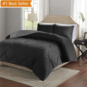 Venta al por mayor barato de encargo de estilo moderno de poliéster acolchado cubierta de <span class=keywords><strong>cama</strong></span> juego de funda nórdica tamaño king juegos de edredón de lujo - Product Image 2