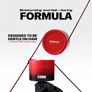 Argilla per lo Styling dei <span class=keywords><strong>Capelli</strong></span> NIZORICK, Volumizzante, Etichetta Privata, Logo Personalizzato, <span class=keywords><strong>Cera</strong></span> Opaca per <span class=keywords><strong>Capelli</strong></span> da <span class=keywords><strong>Uomo</strong></span> - Product Image 3