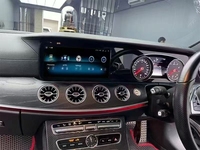 Navigation GPS RHD pour Mercedes Benz Classe E W213, lecteur multimédia de tableau de bord, écran partagé Android, voiture 12.3 pouces
