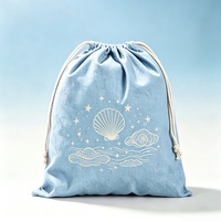 Sac à cordon personnalisé en toile imprimée motif dessin animé, écologique, recyclable, unisexe, robuste, réutilisable, pochette de rangement, sac cadeau de vacances pour