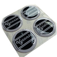 Stiker Kristal Kustom Warna Apa Saja Transparan OEM/ODM Stiker 3D PU atau Resin Epoksi